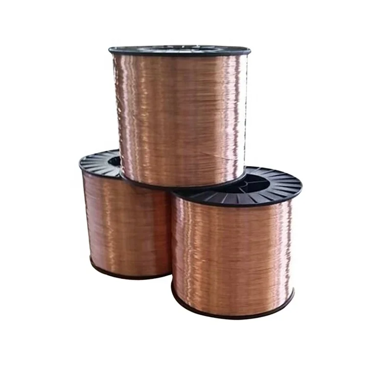 Welding Copper Coated Coil Nail Wire 0.7mm