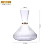 Gold waist decanter