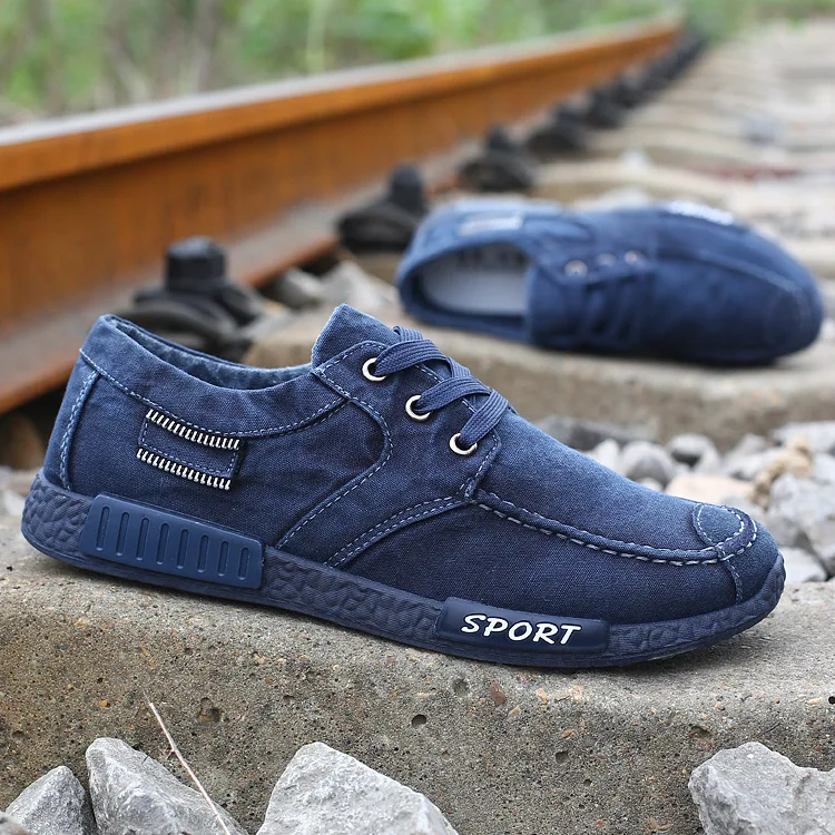 casual sneakers flat shoes for men Light Weight Running Shoes with Lace Men's Casual Sneakers