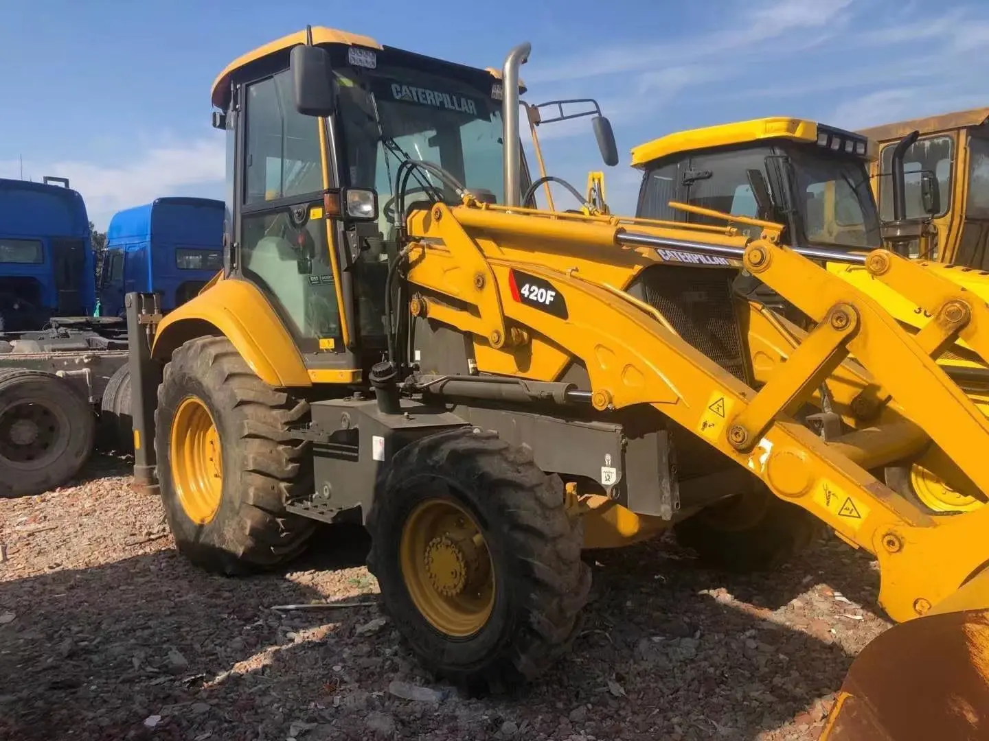 Good Quality Caterpillar Cat 420f Backhoe Loader For Sale - Buy Cheap ...