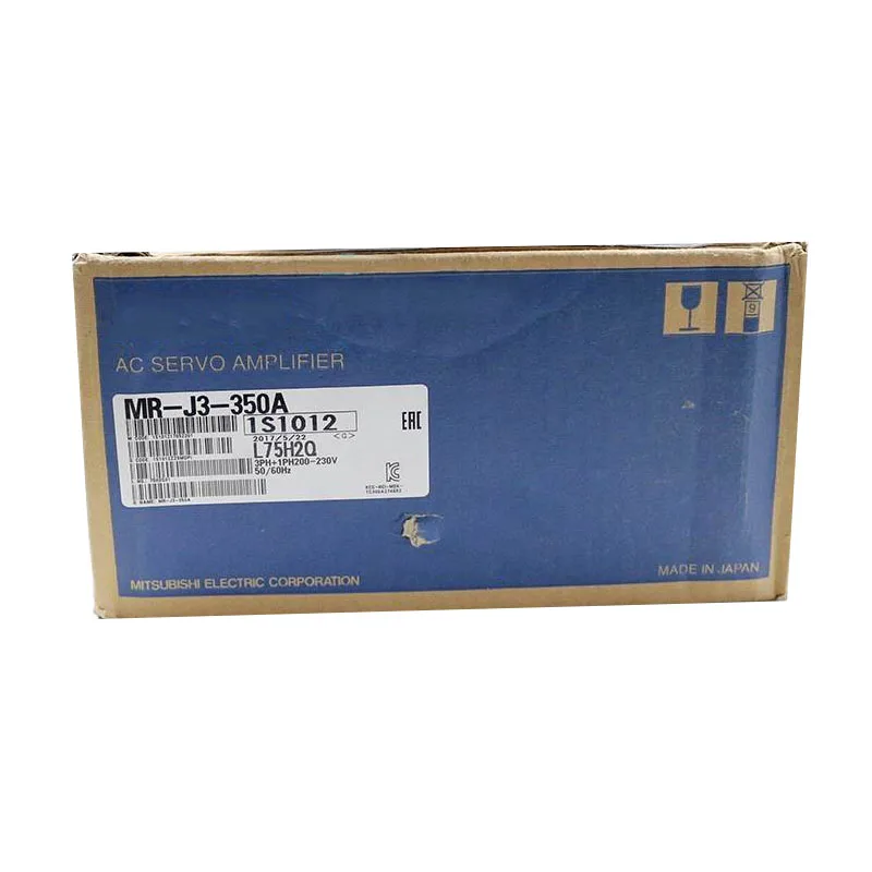 Jauns oriģināls vienfāzu servodzinējs MR-J3-350A Mrj3350a, noliktavā ir krājums