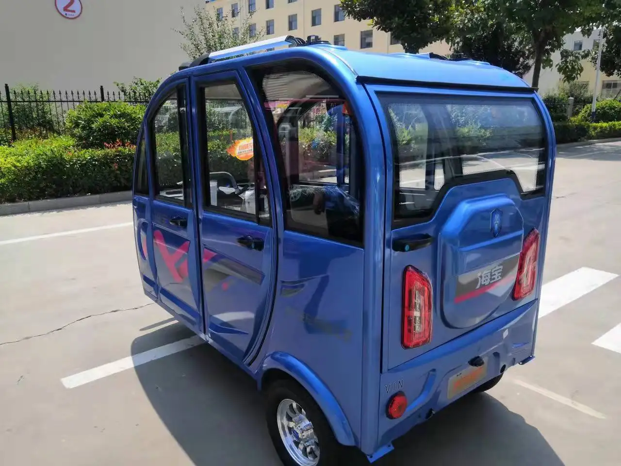 Adult Taxi Electric Tricycle 3 Leaf Springs Aluminum 2022 New Function