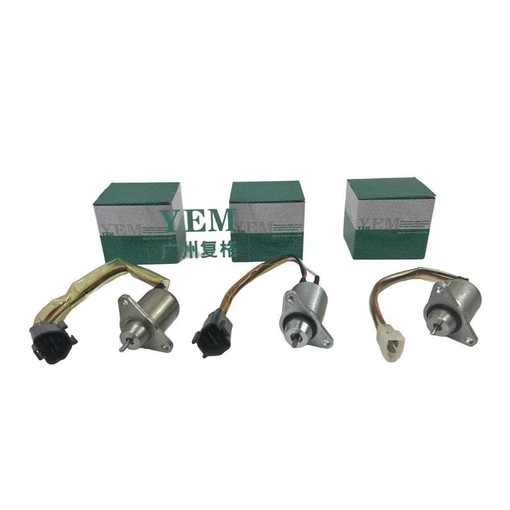Excellent Quality C30 C32 C4.2 C4.4 Fuel Stop Solenoid Valve for Caterpillar Engine Repair Kit