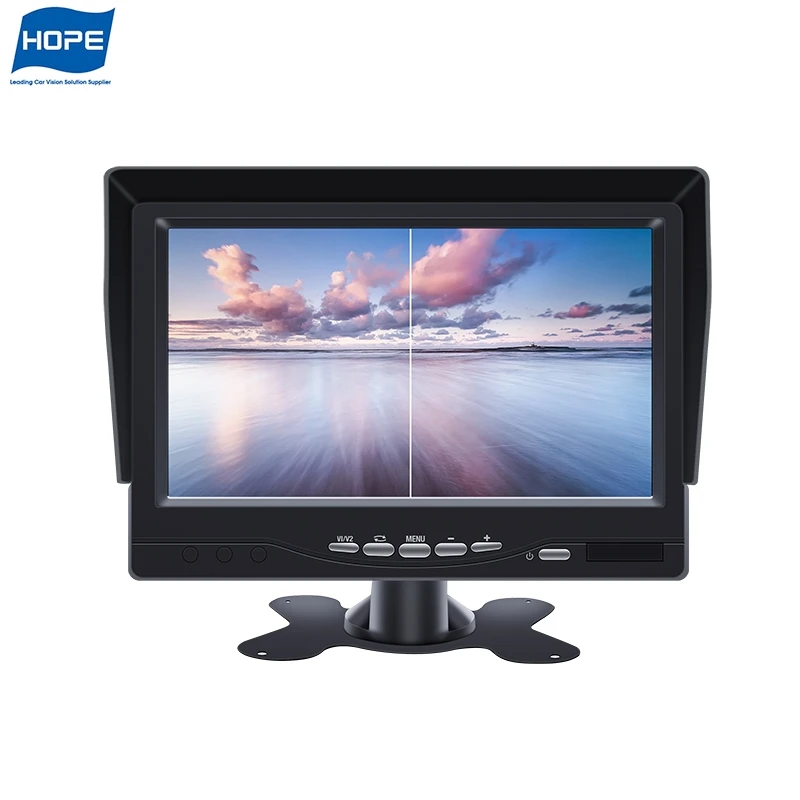 7 inch headrest tft lcd monitor free sample