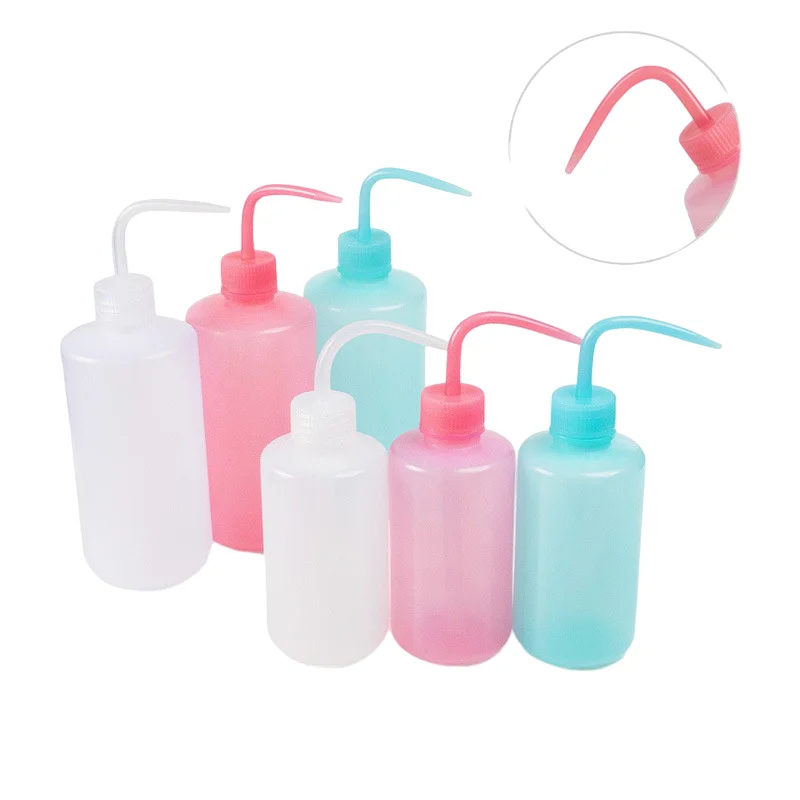 Plastic Squeeze Lab Wash Bottle Chemistry Chemical Water Rinse Squirt Bottle For Tattoo Eyelash