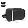 Multi-layer toiletry bag, small, black