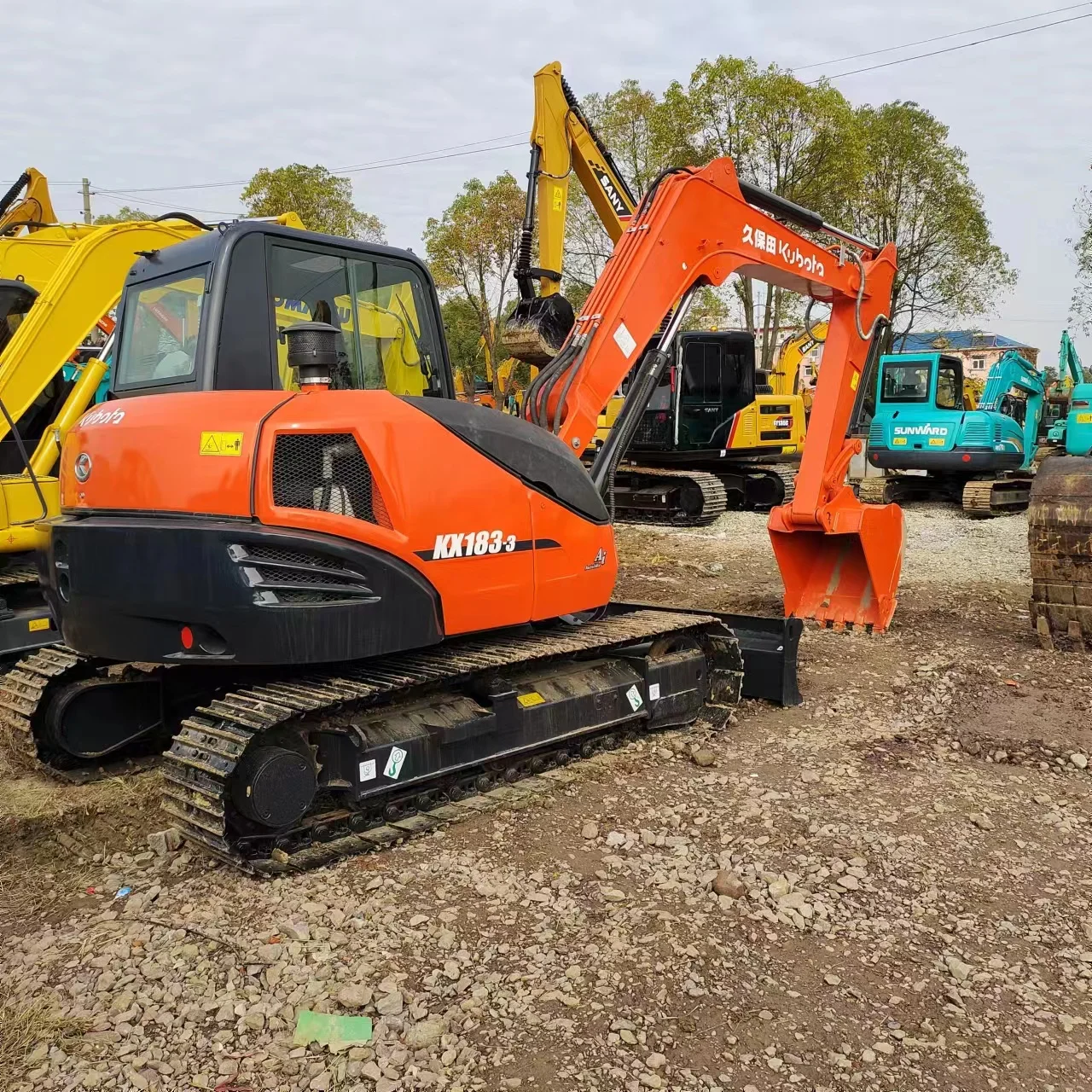 Used Japanese Original Excavators Mini Digger Heavy Duty Machinery