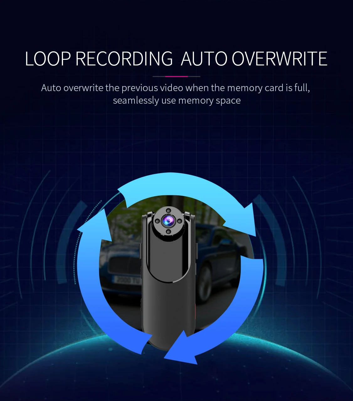 Aoedi Ad718w Mini Body Worn Camera Clip Wearable Portable 1080p Pocket Cam Video Recorder Buy