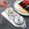 Cortador de huevos de doble uso blanco
