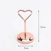 Or rose-4 pouces-hauteur 10 cm-design coeur