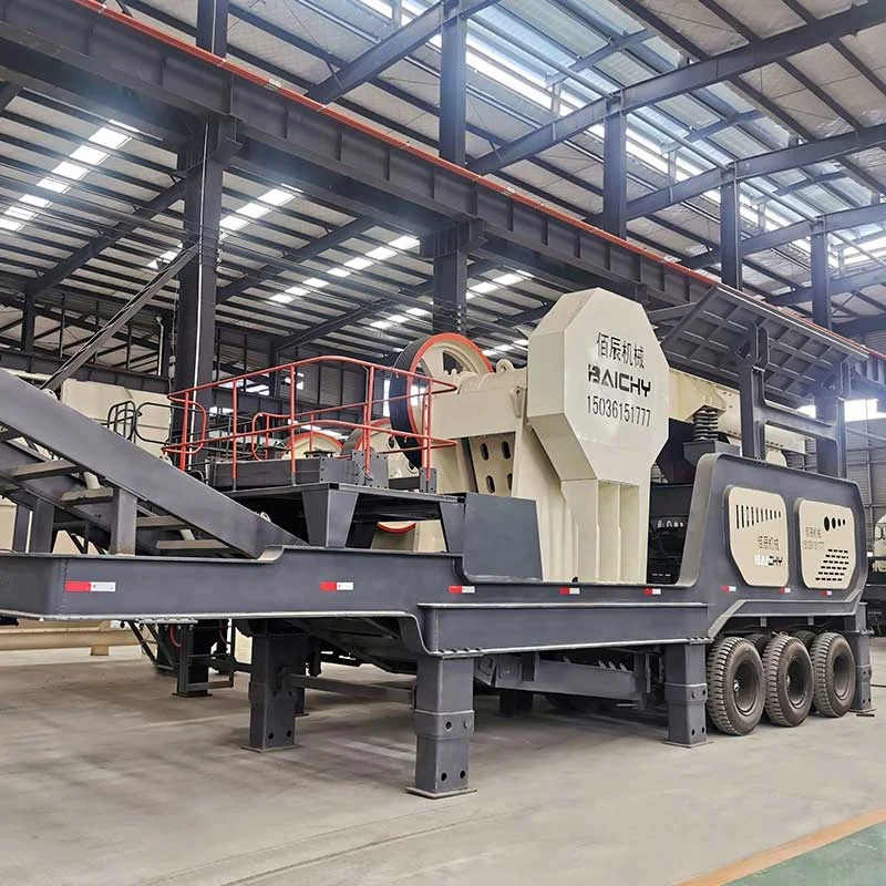 Various Models Mobile Stone Crushing Machine Project Coal Cement Quartz Bricks Mobile Jaw Crusher Plant for Sale