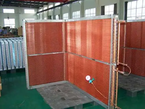 Round Shape Copper Tube Small Condenser Coil air Cooled Condenser for air Condition With CE Certification Evaporator