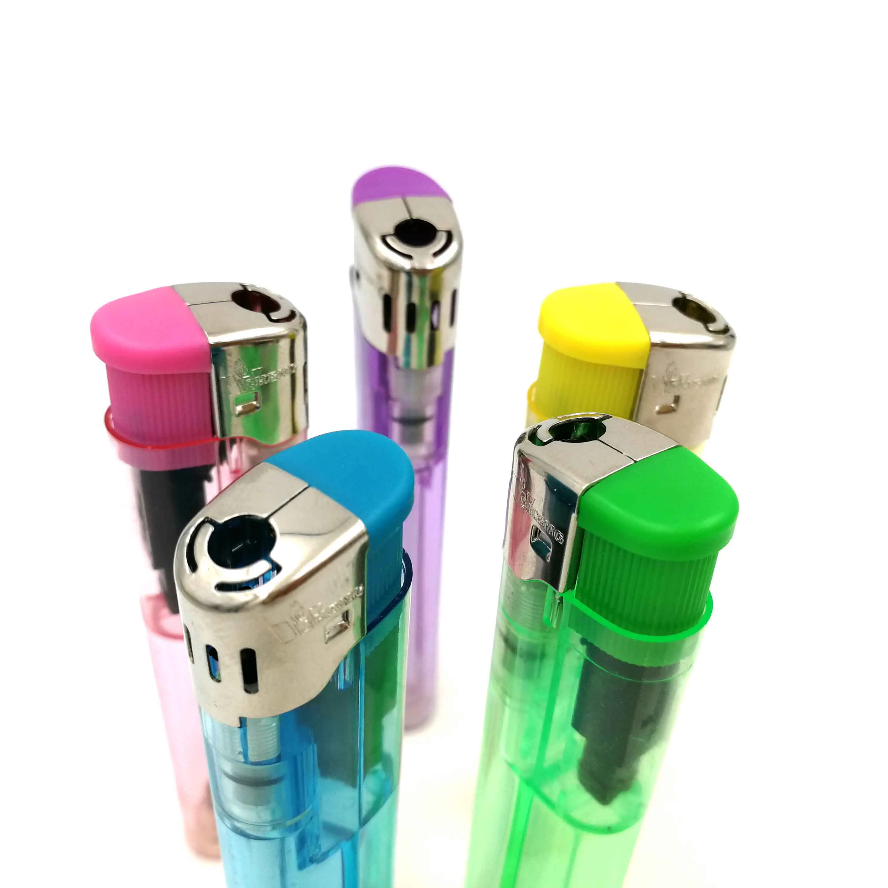 Refillable Piezo Encendedores Lighter Electronic Cigarette Lighters