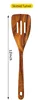 Wood color of slotted turner