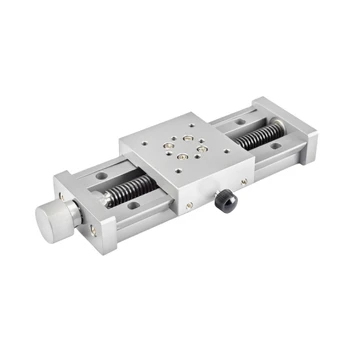 High Quality Single Axis Robot Linear Rail Ball Screws Precise Guide 70 Fine Tuning Slide Module Essential Laser Equipment Parts