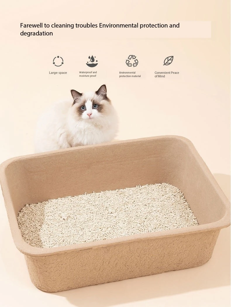 Large Disposable Litter Box,Easy Clean Litter Box,Odorless Kitty Litter Box Buy Large