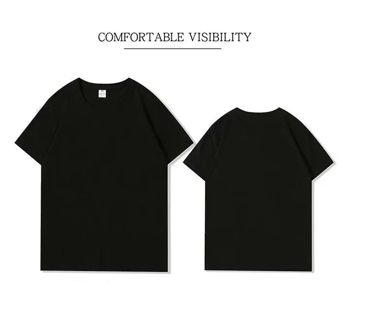 High Quality 100 Cotton Dtg Custom T Shirt Printing Plain Tshirt