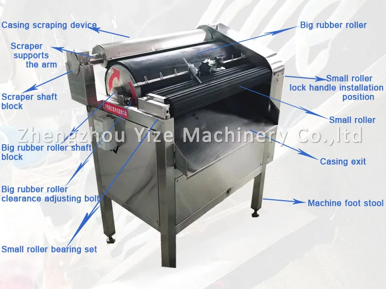 Машина для очистки кишечника свинины овечьей шерсти для стиральной машины