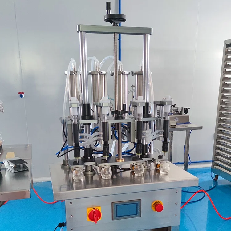 AILE Semi Automatic Perfume Filing Machine Manual Fragrance Small Bottle Perfume Liquid Filling Machine