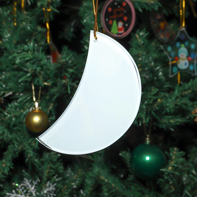 product xqgj 004 hot selling crystal moon shape hanging christmas tree decoration ornament for christmas gift-38