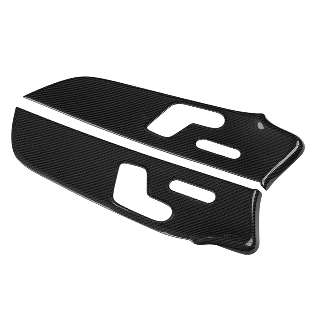 For Mercedes Benz a Class CLA W177 C118 CLA35 CLA45 AMG Carbon Fiber Door Panel Trim Cover Car Interior Accessories