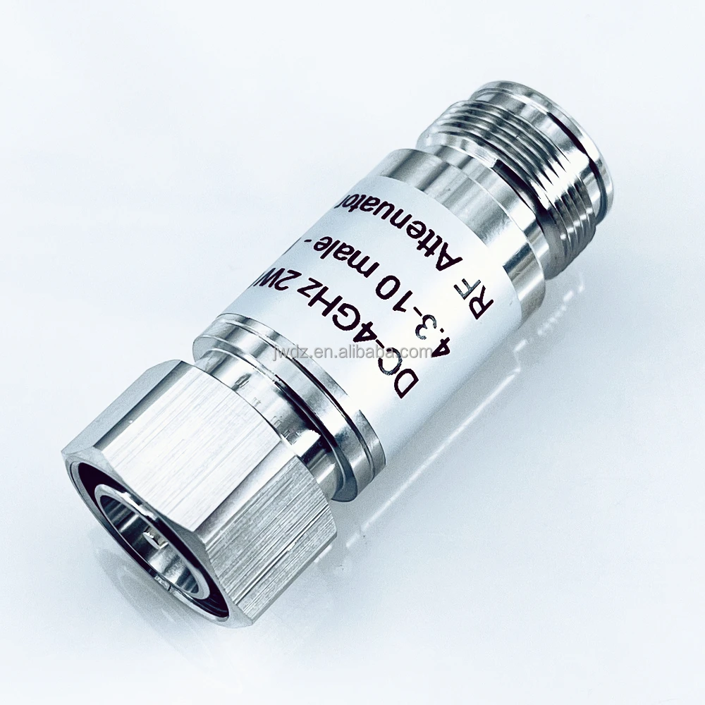 5W DC-3GHz 4GHz 4.3-10 Coaxial Attenuator 3dB.6dB.10dB.15dB.20dB.30dB.40dB.50dB 5W 4.3/10 Attenuator