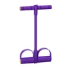 Six purple [PVC flat strips]