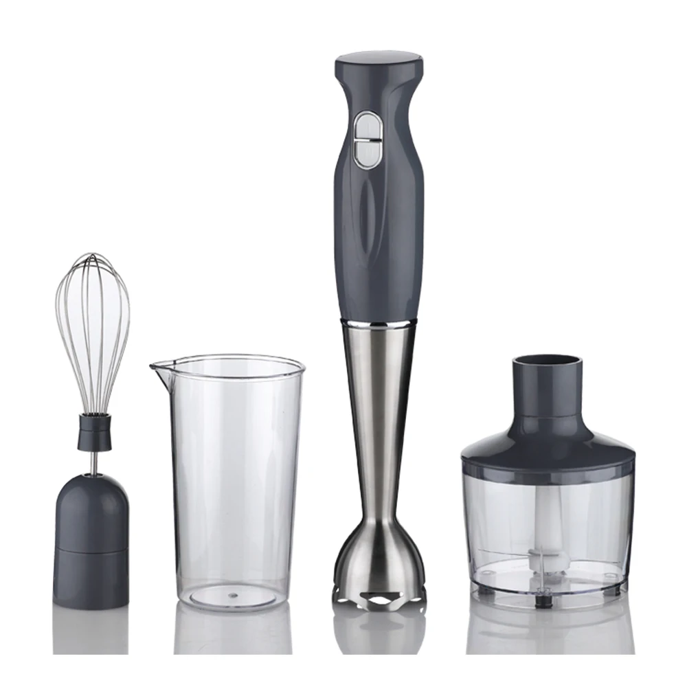 3 in 1 Detachable Hand Blender Hand Powered Blender Immersion Stick Blender