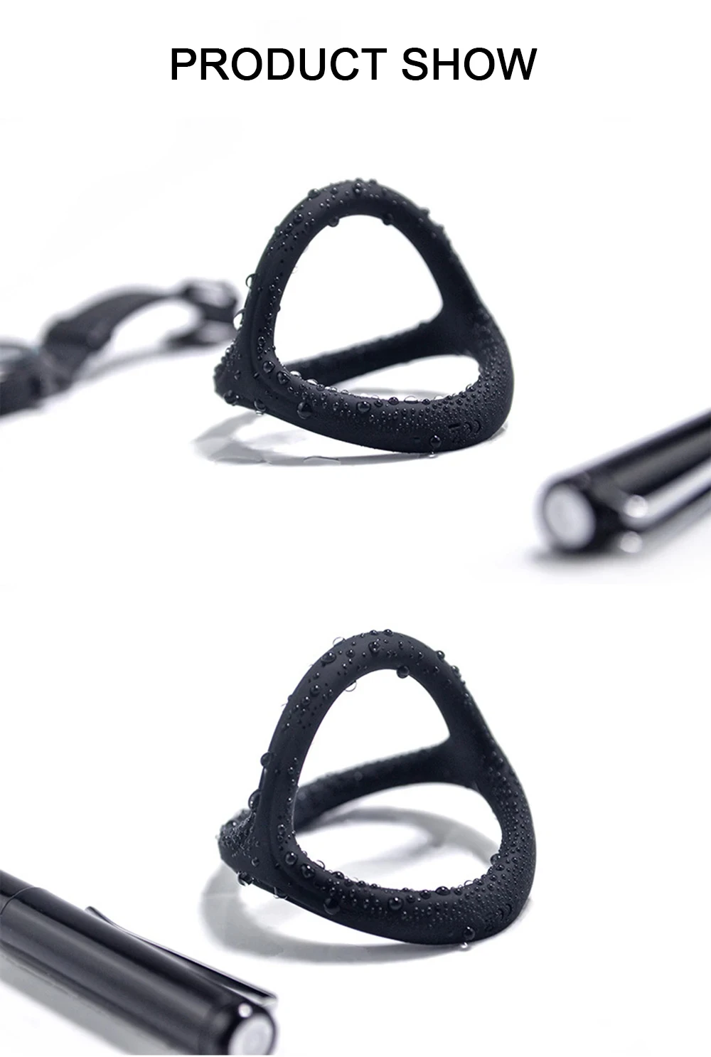 Penis lock ring set sizing guide