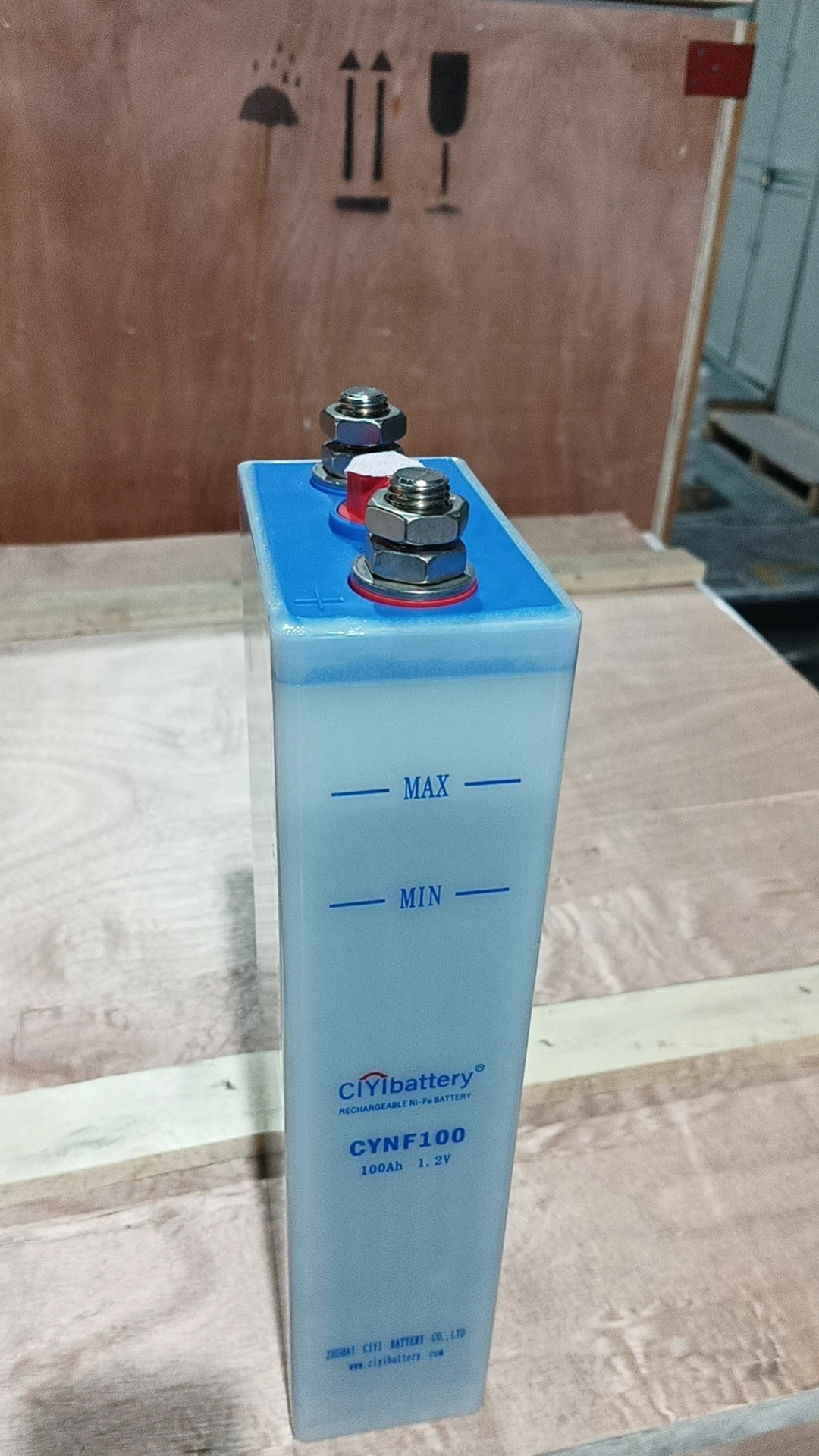 Edison Nickel Iron Battery - 100ah for Solar & Storage