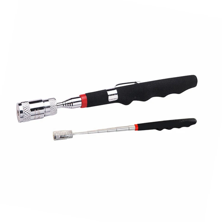 Telescoping Inspection Mirror Magnetic Pick Up Tool Kit With Led Light ...