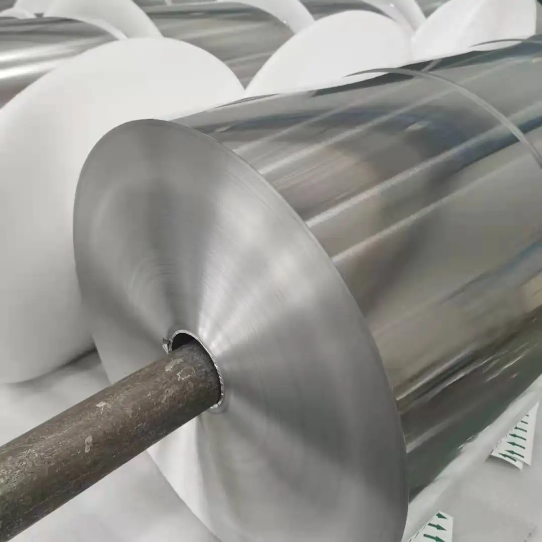 Aluminum Foil Roll Jambo 8011 11 Microns Aluminum Foil Roll Jambo 8011 11 Microns