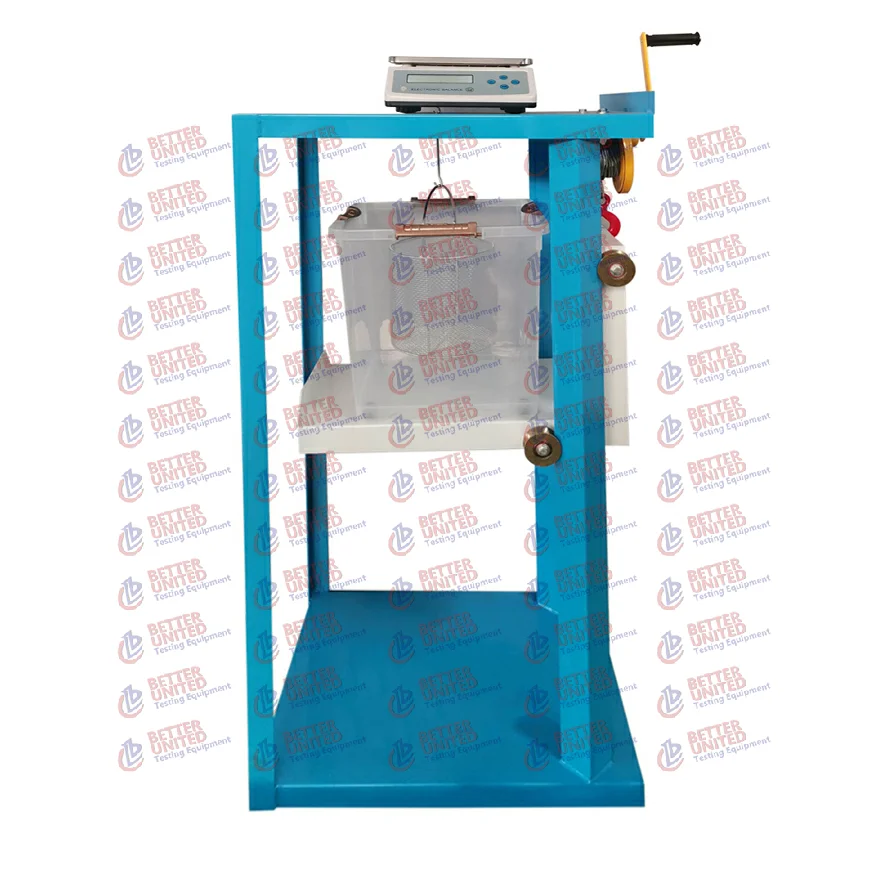 Aggregate Specific Gravity test Apparatus Bench Buoyancy Balance for Specific Gravity