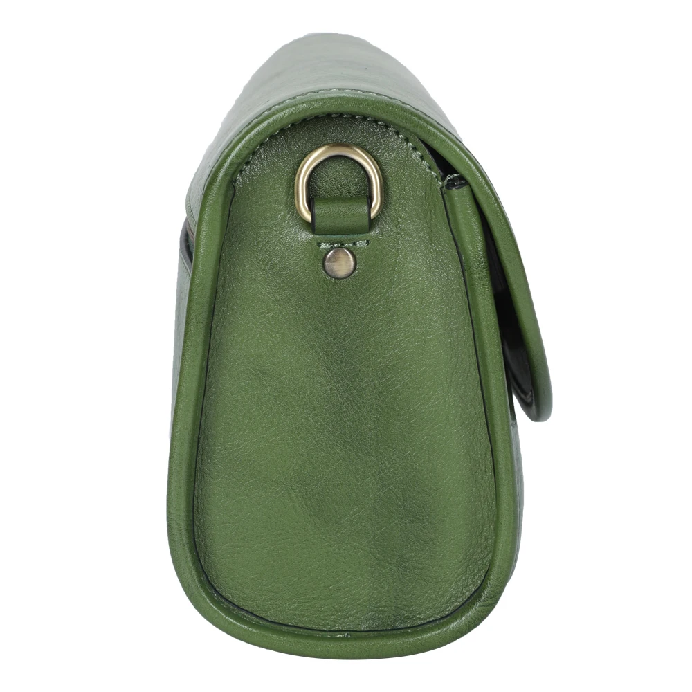 OEM OEM Genuine Leather Crossbody Shoulder Bag Handbag Custom Woman Cowhide Full Grain Leather Messenger Crossbody Bag for Women