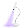 White lamp blue light