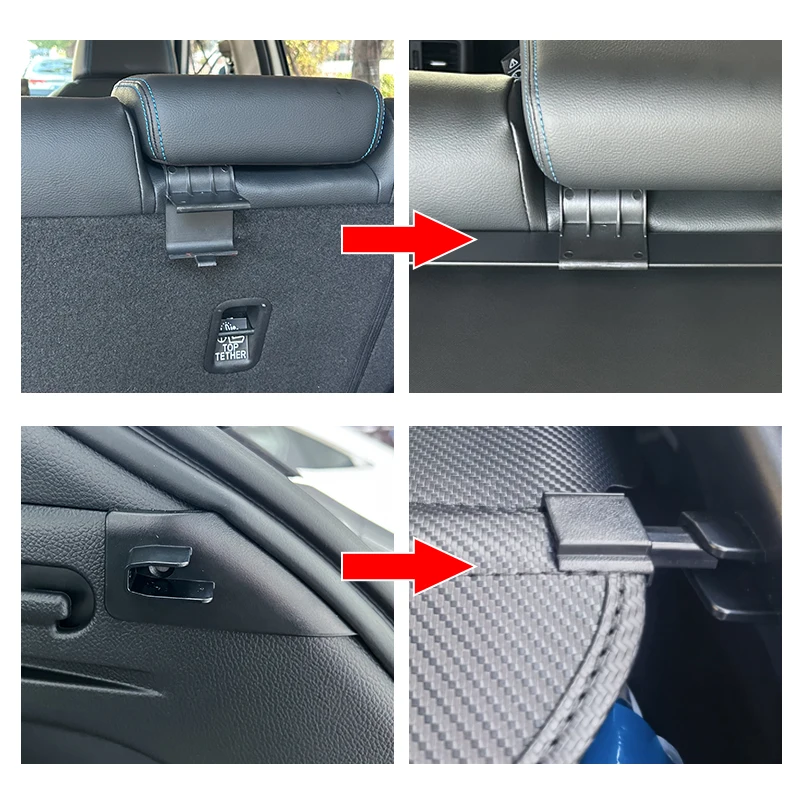 For Honda XRV HRV Vezel 2023+ Retractable Trunk Cargo Cover Leather  Interior Accessories for Auto