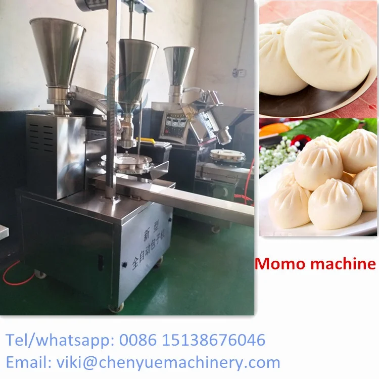 Automatic Nepal Momo Making Machine Momo Steamer for Sale