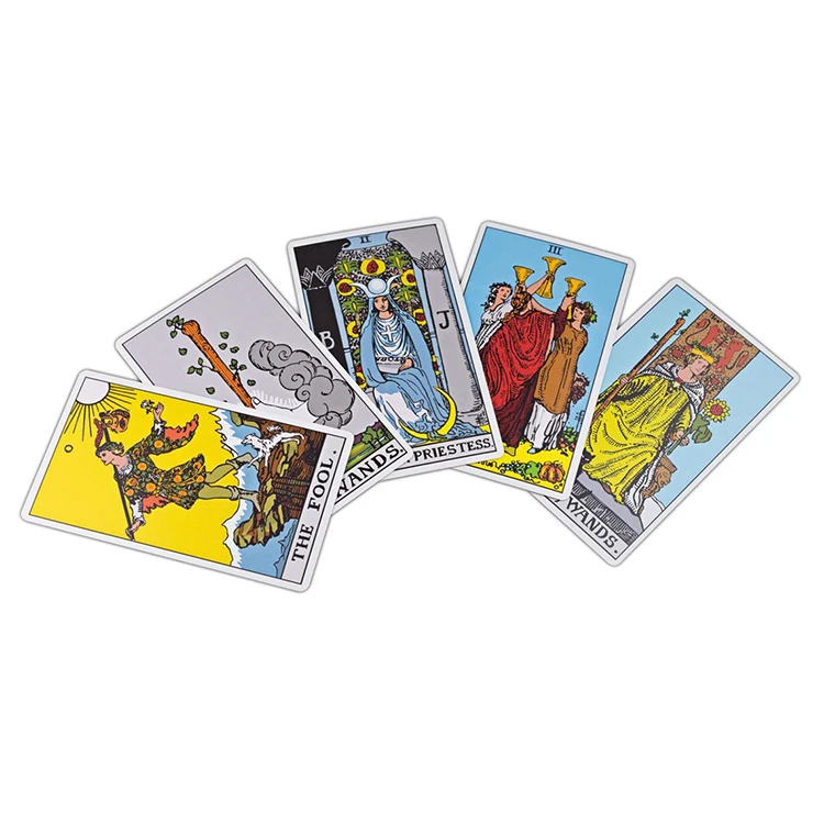 Amazon Hot Sale Factory Price Tarot Cards With Guidebook Custom Printing Tarot Cards