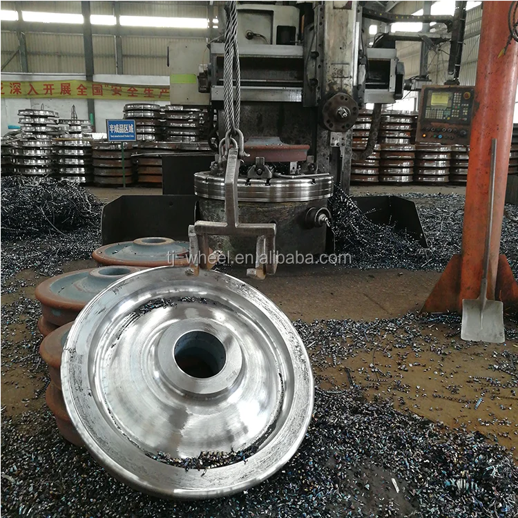 Solid Forged Steel Wheels for Railway Train E40