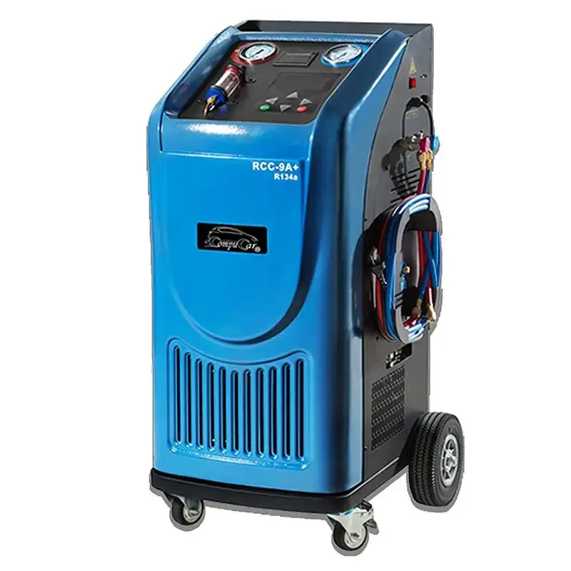 RCC-9A+ Fully Automatic Refrigerant Recovery and Recycling Machine Flush(Unidirectional and Bidirectional) Factory Price