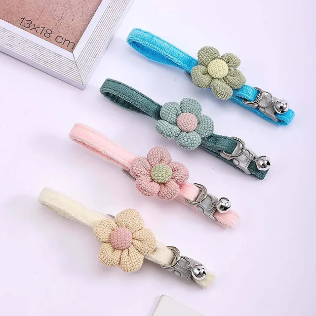 Cute Rubber Cat Dog Pet Jewelry Collar Training Bell for Small Medium Sized Furry Friends  Exclusive Features Ribbon
