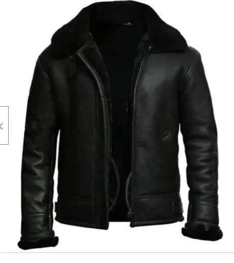 Warm Inner New Design Winter Long Coat Slim Fit PU Leather Plus Size Men's Jacket_voghion.com
