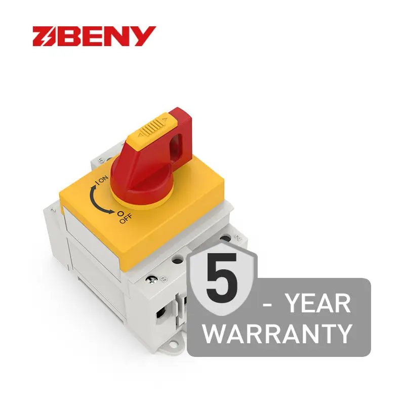 ZJBENY 1200V DC Isolators for Disconnecting PV Solar Arrays
