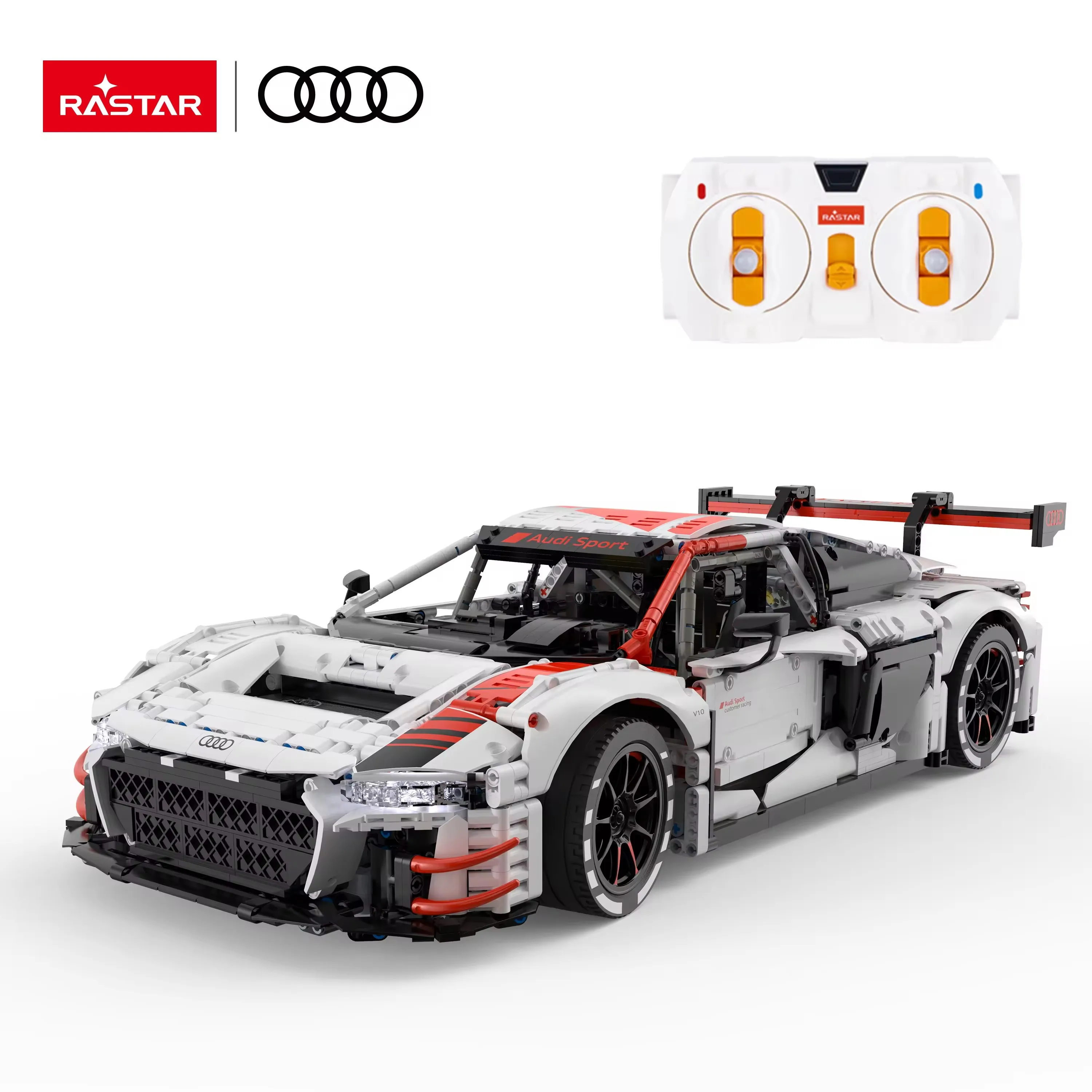 RASTAR 99310 99300 TLH R/C 1:8 Audis R8 LMS GT3 Technic Kit