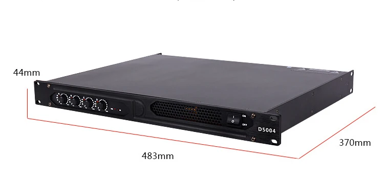 Xtuga  4CH Class D DJ Performance Stage Digital Pure Power  Amplifier