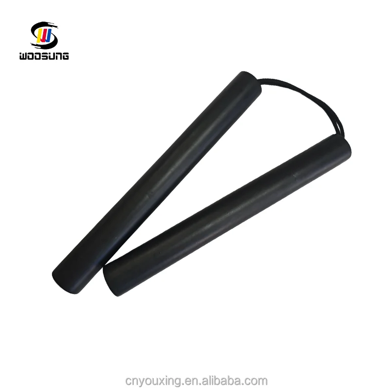 Free Shipping Kung Fu Nunchakus with Rope Chain Manufacturers' Equipment Made From Eva Foam Sponge for Martial Arts