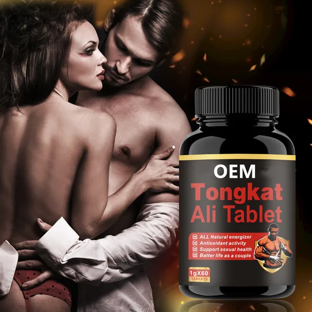 Ali Extract Tablet Men Power Maca Improves Energy Herbs Tongkat Ali Capsules Factory OEM Natural