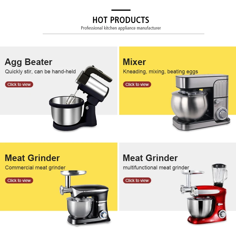 Wholesale Kitchen Appliances Portable Powered 10 Speed Robots Mixer