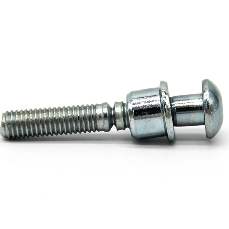 C50L Zinc Plated Steel Round Head  Lockbolt Lockpins Huck Bolt Rivet