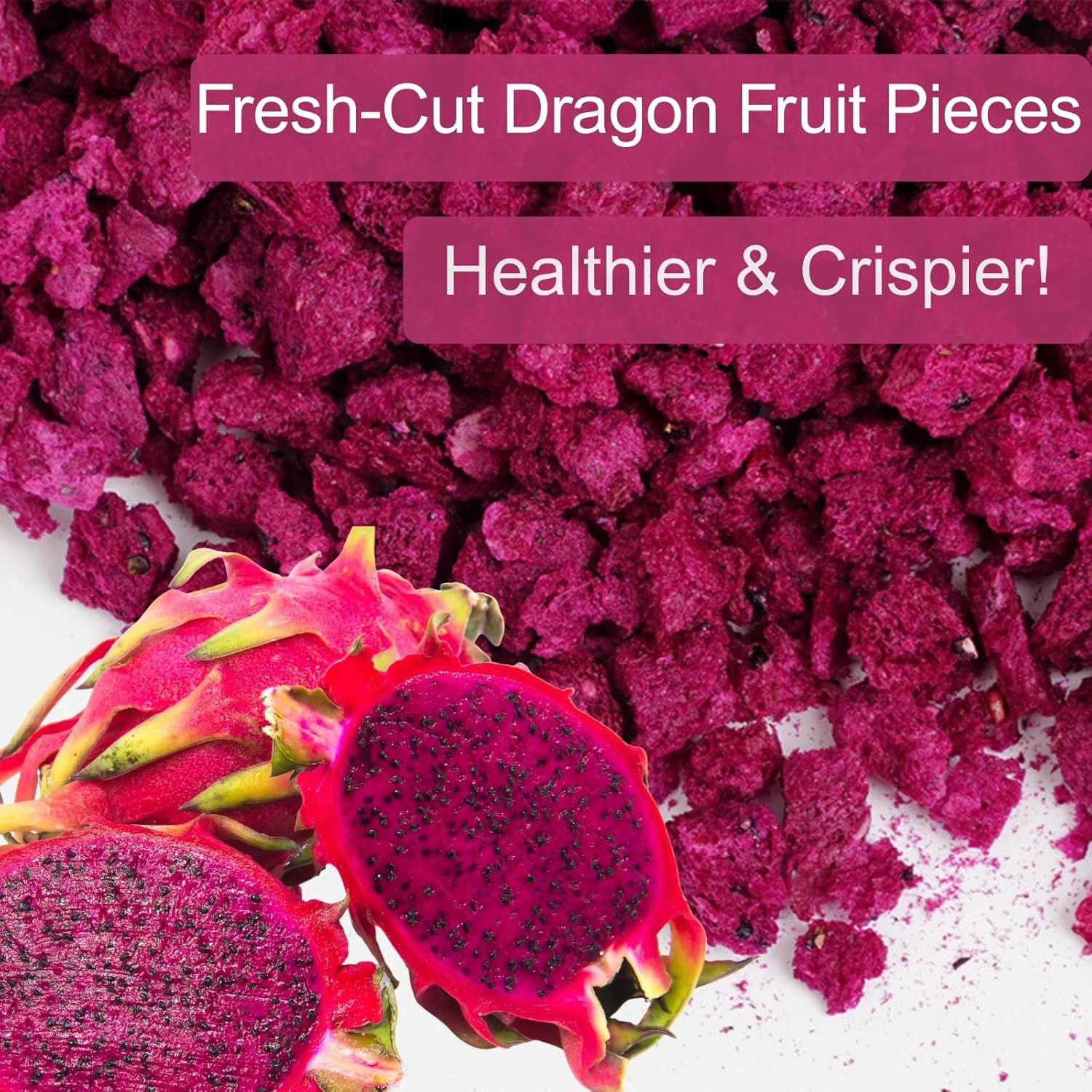 Freeze Dried Dragon Fruit Slices - Bulk Wholesale from China Factory Hf655bcd2e547477ba42a151b7f9819962